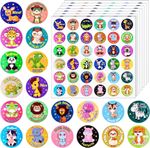 5 Sheets Kids Reward Stickers on Sheets for Children Students Teachers Classroom