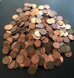 10 X UNITED STATES OF AMERICA LINCOLN ONE CENT COINS