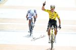 A3 A4 Photo Signed  Wout van Aert Visma Lease a Bike Paris-Roubaix 2026  Winner