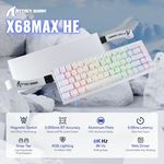 ATTACK SHARK X68MAX HE Rapid Trigger 60% Wired Aluminum Keyboard Magnetic Switch