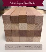 Mixed Hardwood Offcuts, Craft, Pen Blanks. Lot F17
