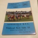 WalesRugby Union Programmes