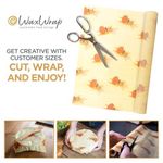 WAXWRAP WAXED COTTON FOOD ROLL 15" X 47" - MULTICOLOR