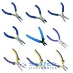 Bent Long Nose Side Cutter Pliers Electronics Hobby Craft