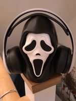 Scream Ghost Face Headphone Stand - Black