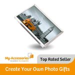 Blank Acrylic Fridge Magnet 90x60mm Jumbo Insert Size - Personalise Photo Gifts