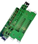 Rake Of 4x Hornby Tri-ang R118 R213 Flatbed OO Gauge Bogies Rolling Models Unbox