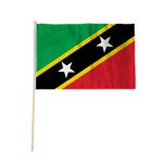 Flagtex Saint Kitts and Nevis Hand Flag Waving Flags