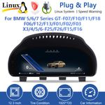 For BMW 5 Series 5GT F07 F10 F11 2009-2016 Car Dashboard Digital Cluster Carplay