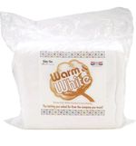 Warm Company , Warm and White Cotton Wadding  Batting King size 120" X 124"