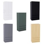 Vida Designs Modern Wardrobe with 2 Drawers 2 Doors Storage Bedroom Furniture