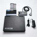 Portable BOOK386 386CPU 16MB RAM Vintage Computer with 387SX Coprocessor Support