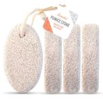 2pk Natural Pumice Stone For Feet | Hard Dead Skin Callus Remover Exfoliate Foot