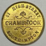 BUF - Unofficial Farthing - Crambrook - Jeweller - Southampton - W4650 - RR