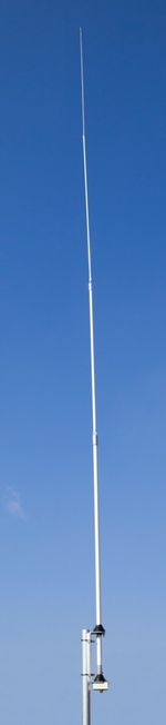 500w 1/2 Wave Silver Rod CB 10m Two-Way Radio Base Antenna