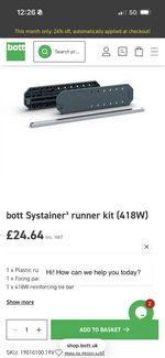 Bott Smart Van Systainer Runners X7