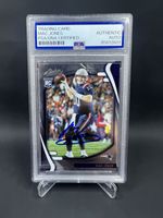 Mac Jones Signed 2021 Panini Absolute RC IP Auto PSA/DNA New England Patriots