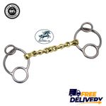 Waterford Universal Bit German Silver Mouthpiece 3 Ring & 2 Gag Jumping & Horse