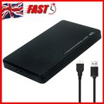 2.5" Hard Drive Enclosure SATA HDD/SSD Caddy Case To USB 3.0 For LAPTOP DVR UK