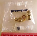 Greenpar B37A19J025X BNC 50 Ohm Cable Mount Plug OM0734B