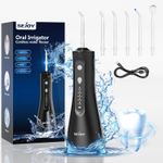 SEJOY 5Jet Tip Water Flosser Teeth Cordless Dental Oral Cleaner Irrigator 5 Mode
