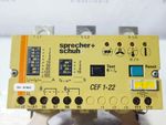 SPRECHER+SCHUH CEF 1-22 160-400A 3P 230V ELECTRONIC MOTOR PROTECTION RELAY CEF1