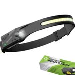 Rechargeable Waterproof Head Torch USB | Bright Runner - Mechanics Headlamp