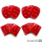 6 x Double Sided Adhesive 3M VHB Sticky Pads Base Mounts for GoPro Dashcam