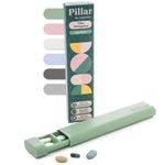 Pillar - Eco-friendly 7-Day Pill Organiser - Biodegradable Wheat Straw Plastic