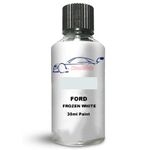 for FORD FROZEN WHITE PAINT TOUCH UP KIT 30ML FIESTA FOCUS ETC