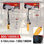 Winches Electric Hoist 800-1000Kg 240v Gantry Crane Lifting for Workshop Garage