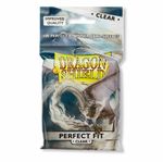 Dragon Shield Perfect Fit Inner Card Sleeves | 100 Clear Sleeves | MTG & Pokemon