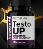 TESTOGRAPH Testo UP Men’s Libido & Fertility Supplement 60 Capsule Pills