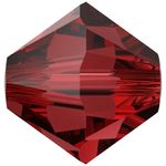 Swarovski Crystal Beads Bicone Siam (5328)