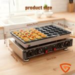 Nonstick Electric Dutch Pancake Maker Mini Baker Machine Iron Baker 220V 50PCS
