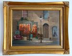 Deborah Jones Signed Original Framed Painting “J. Ballance, Antiques” 50 x 40 cm