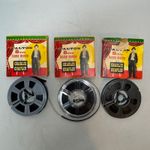 Vintage 8MM Film Reels Charlie Chaplin x 3 Boxed Hero/Joins Police/Gets His Man