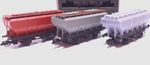 TT120 COV-HOP Covered Hopper Wagon Tripple Pack