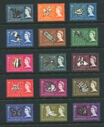 Solomon Islands #128-142 Elizabeth II Complete Set [Mint Lightly Hinged]