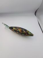 Colorful Glass Fish Figurine Ornament 12 inch - Z#1104