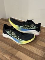 HOKA Cielo Road - Mens Size 9.5 - Yellow/Blue/Pink - Great Condition.