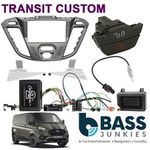 Ford Transit Custom 2012-18 Car Stereo Double Din Fascia & Steering Kit CTKFD41C