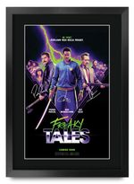 Freaky Tales Movie Poster Cast Signed Printed Autograph A3 Framed Memorabilia