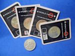 Animal Medallions Royal Mint Nat West World Savers Cupro-Nickel Cards Use Menu