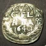 Certificate Authenticity 1640 Dutch Colonial New York Silver Half Dime Gelderlan