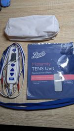 Boots Maternity TENS Machine with Replacement Pads Tested Working
