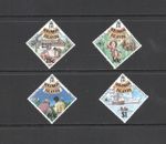 T5472   Solomon Islands  1986   Halley's Comet, Red Cross   4v.   MNH