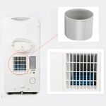130mm/150mm Portable Air Conditioner Exhaust Duct Hose Pipe Connector Coupler UK
