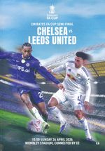 FA CUP SEMI FINAL 2026 Chelsea v Leeds United  - programmes are IN STOCK NOW!