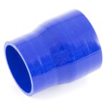 Straight Reducing Silicone Hose 40-35mm Blue Reducer Stepper Joining Pipe